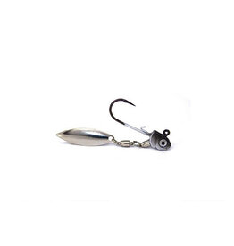 Coolbaits Lure Co Coolbaits DU1/8BLK Underspin Head 1/8oz Black Shad