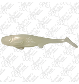 MC Swimbaits MC Swimbait Weedless 5in White Pearl