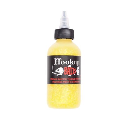 Hookup Baits Hookup Baits Mermaids Milk 4 oz Fin Bait Yellow