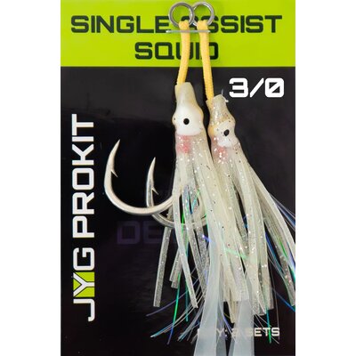 JYG Pro Fishing JYG Pro Squid Assist Hook 3/0 Glow
