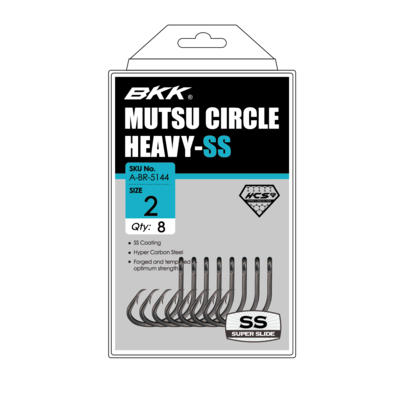 BKK BKK SS Mutsu 3X Heavy Circle Hook Pocket Packs
