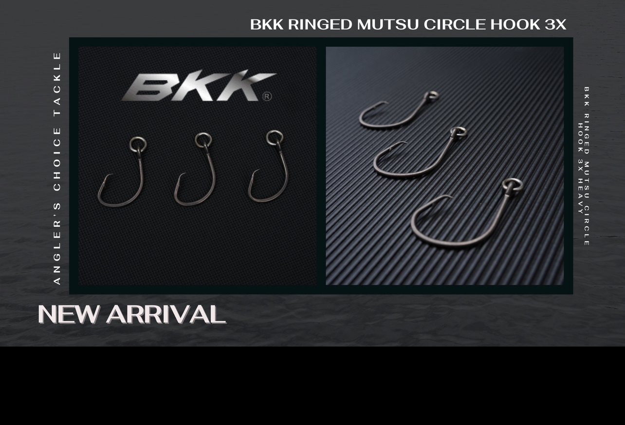 New BKK Small Ringed Circle Hooks Avasilable!