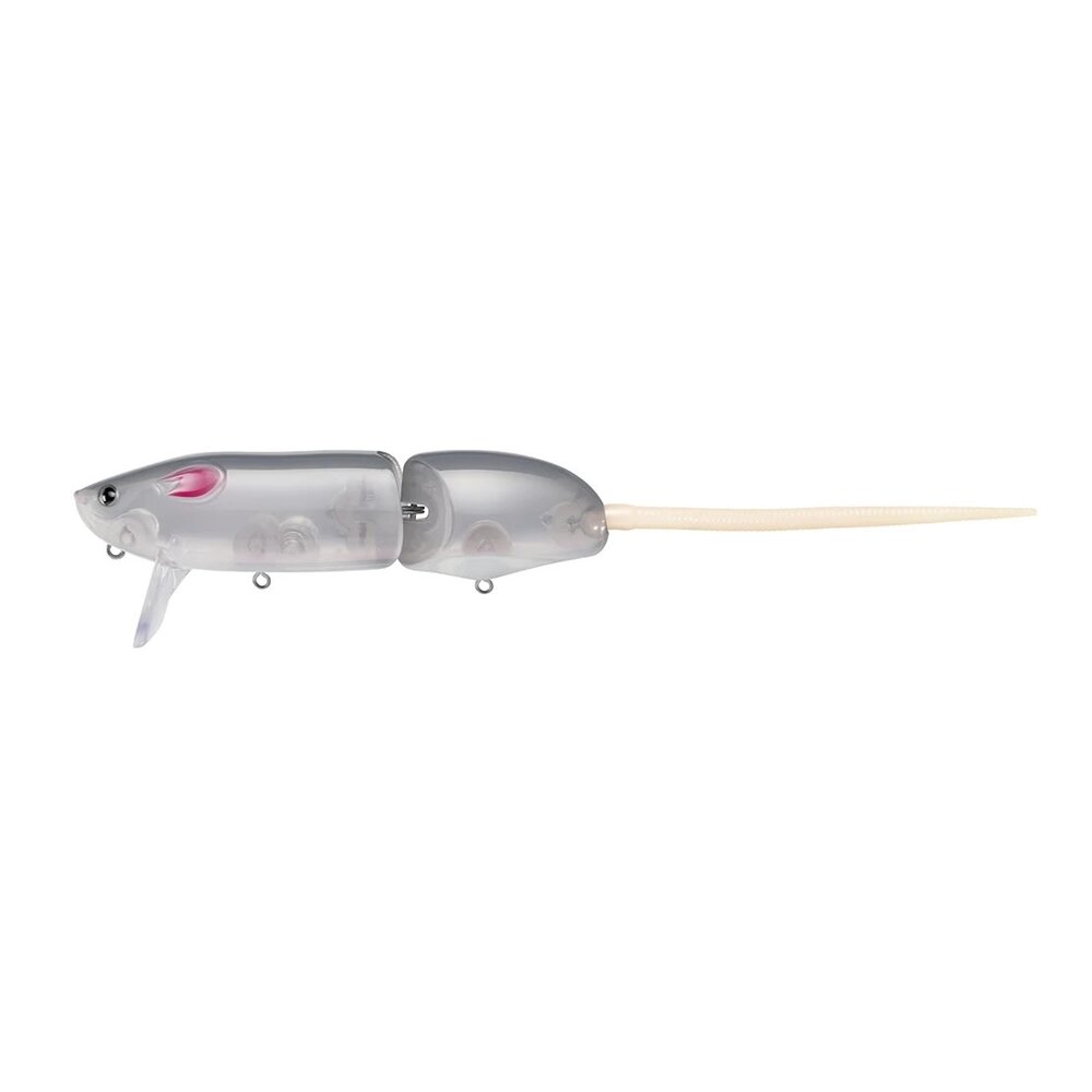 Bgsha 10pcs Leurre de Pêche Non Peint Wobblers Topwater Crayon Flottant Appât Blanc