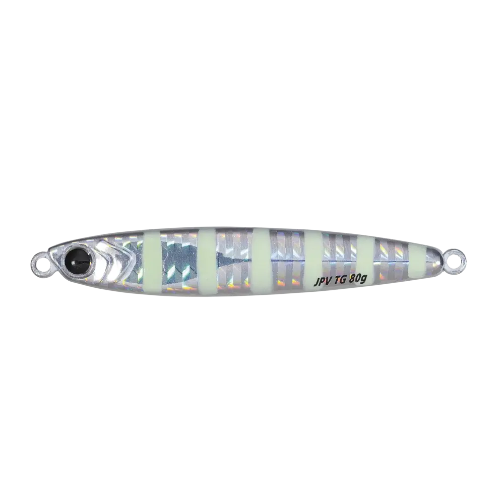 Major Craft JPVTG-250-007 JigPara TG Tungsten Vertical 250g Zebra