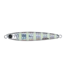 Major Craft Major Craft JPVTG-180-007 JigPara TG Tungsten Vertical 180g Zebra Glow