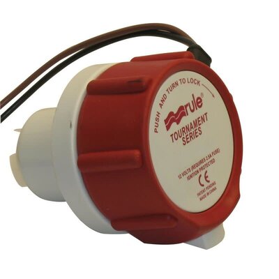 Rule Rule 47DR Livewell Baitwell Replacement Motor Cartridge 1100gph