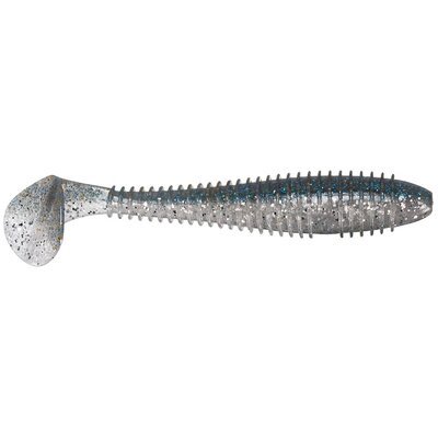 Keitech Keitech FS38-431 Fat Swing Impact Swimbait 3.8in Silver Shiner