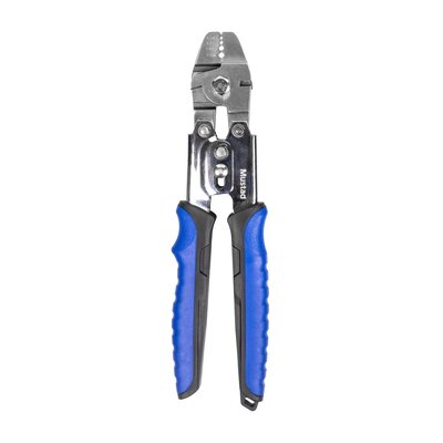 Mustad Mustad MT-118-24 10in Blue Crimping Tool Stainless Steel