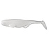 MC Swimbaits MC Swimbait Weedless Finesse 3in Swimmer White Pearl
