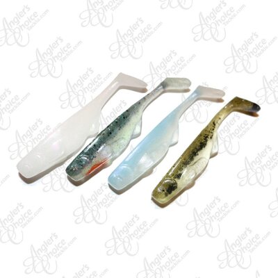 MC Swimbaits MC Swimbait Weedless Finesse 3in Swimmers