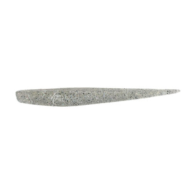 MC Swimbaits MC Swimbait Slug 8 Clear Holo Salt & Pepper