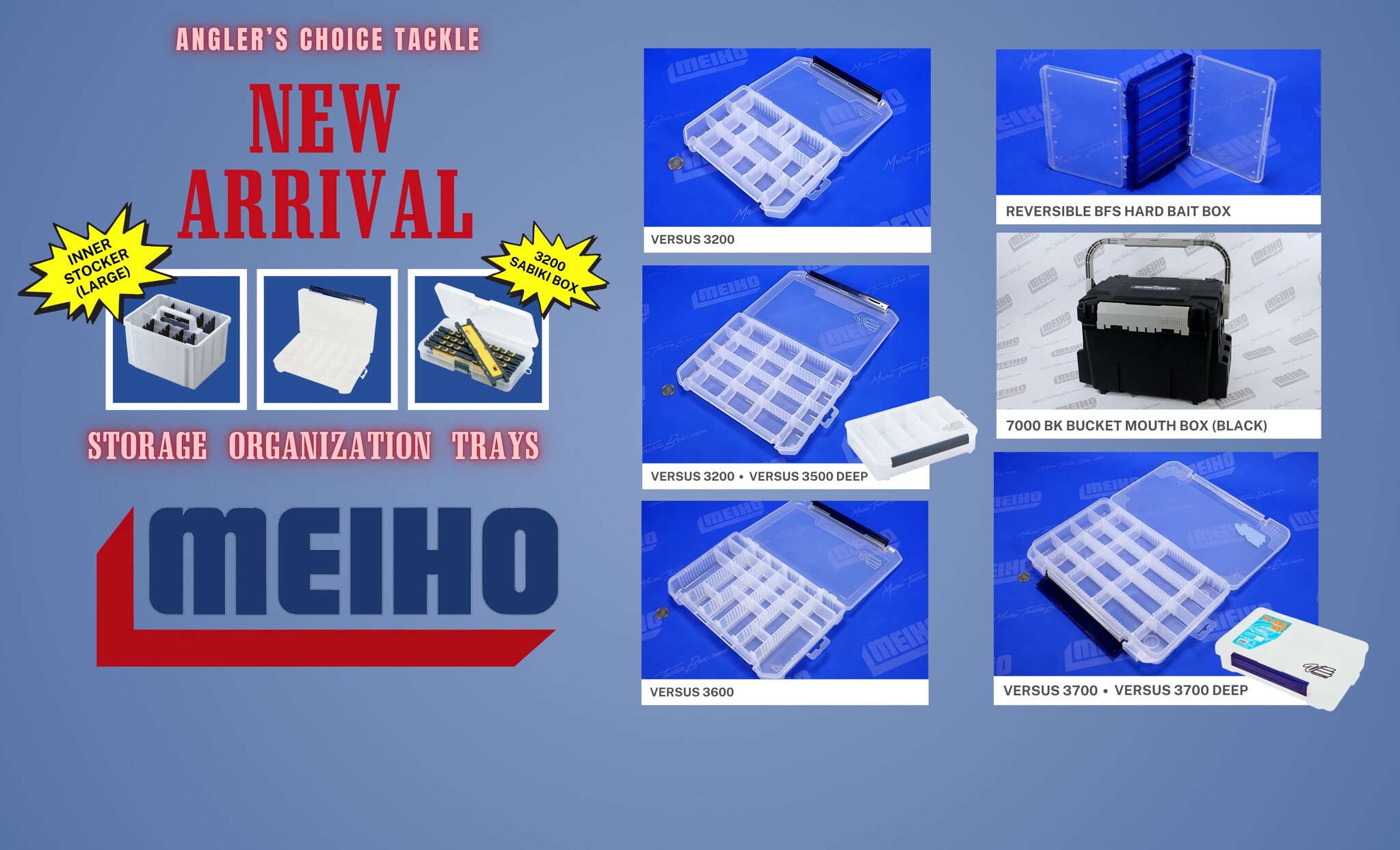 New Meiho Boxes in Stock!