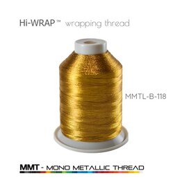 Seaguide Hi-Wrap B Metallic Thread Gold 4oz