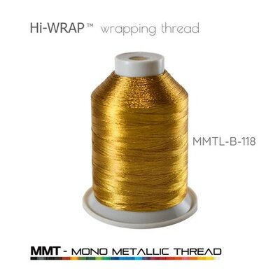 Seaguide Hi-Wrap B Metallic Thread Gold 4oz