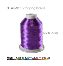 Seaguide Hi-Wrap B Metallic Thread Fuchsia 4oz