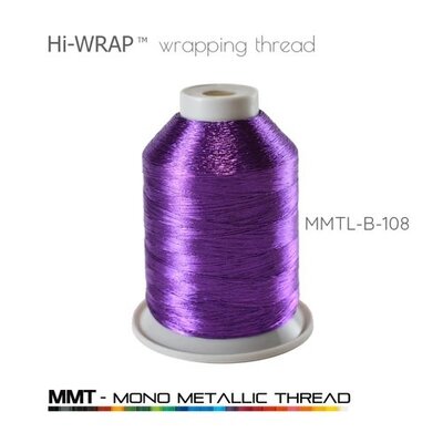Seaguide Hi-Wrap B Metallic Thread Fuchsia 4oz