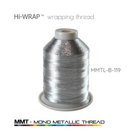 Seaguide Hi-Wrap B Metallic Thread Silver 4oz