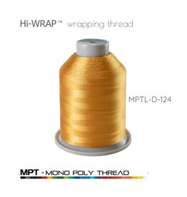Seaguide Hi-Wrap D Poly Thread Gold 4oz