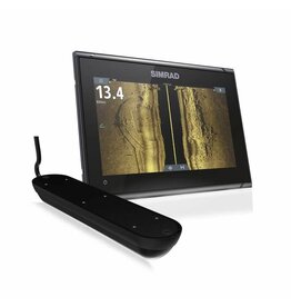 Simrad Simrad 000-14840-002 GO9 XSE Fishfinder/Chartplotter Combo with Active Imaging 3-in-1 Transducer and C-MAP Pro Discover Charts