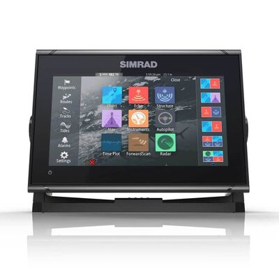 Simrad Simrad 000-14840-002 GO9 XSE Fishfinder/Chartplotter Combo with Active Imaging 3-in-1 Transducer and C-MAP Pro Discover Charts