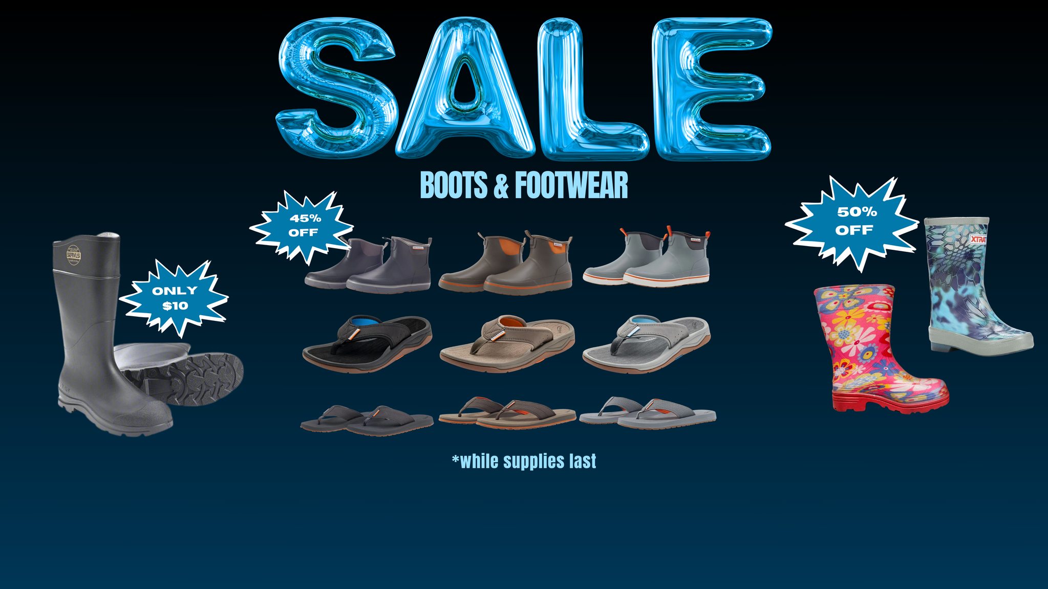 Footwear Sale!