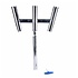 Triple Stainless Kite Rod Holder Adjustable