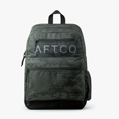 Aftco Aftco ABP002BDCM Schoolie Backpack Black Digi Camo