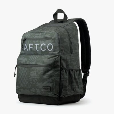 Aftco Aftco ABP002BDCM Schoolie Backpack Black Digi Camo