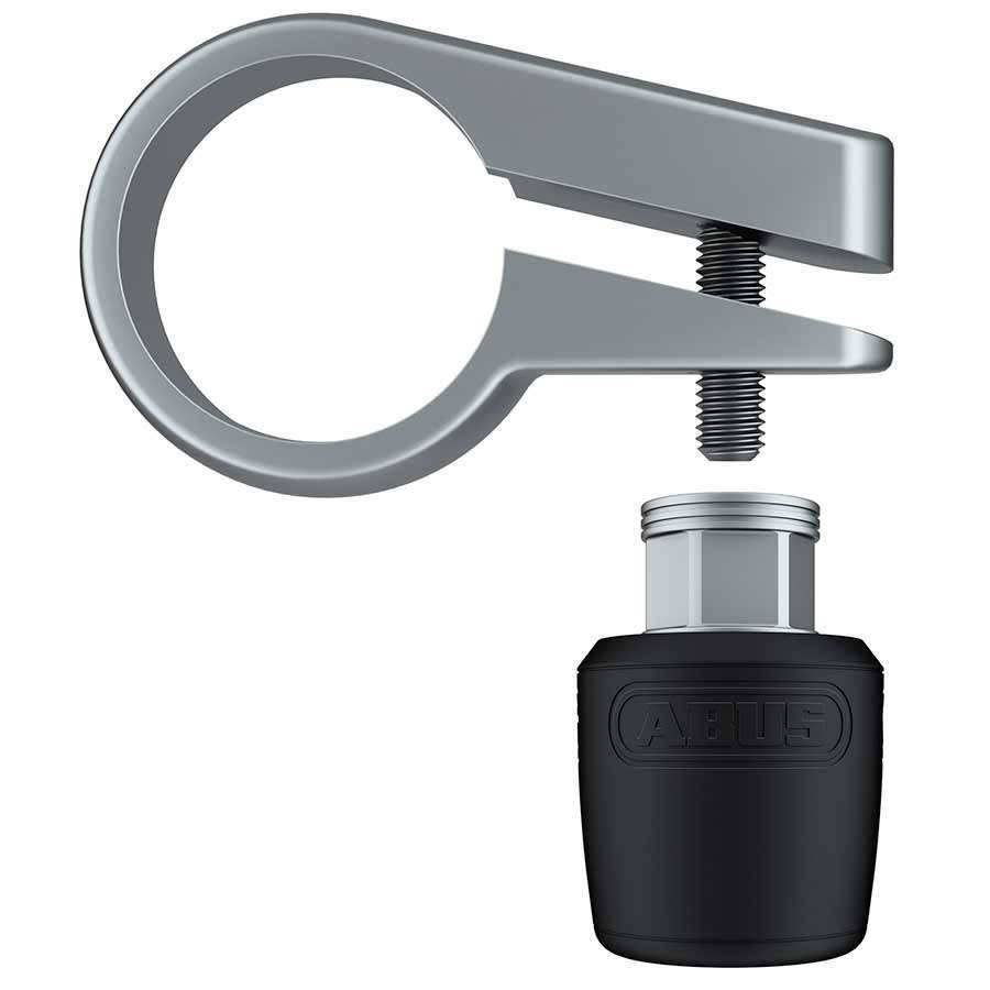 34.9 Black ABUS Nutfix Seatpost Clamp//Lock