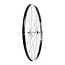 Front 26'' Wheel, Alex DM-18 Black / FM-21-F Silver, 36 Stainless Spokes, Nutted Axle