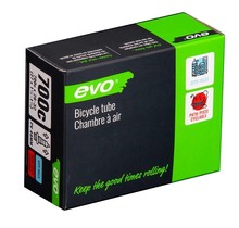 EVO, Presta, Tube, Length: 60mm, 700C, 28-32C