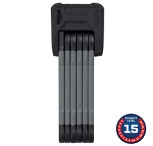 Abus Bordo Granit XPlus 6500, Folding Lock, Key - SH, 110 cm, Black