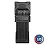 Abus ABUS Bordo Big Plus 6000 Foldable lock w/ key lock, 5mm x 120cm SH Bracket