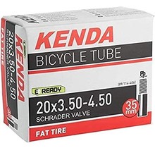 KENDA 20" x 3.50" - 4.00" Fat Tire Tube SV