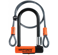 KRYPTONITE EVOLUTION MINI-7 U-Lock W/ 4' FLEX CABLE