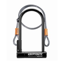 KRYPTONITE KEEPER 12 STD U-Lock w/ 4' Flex Cable