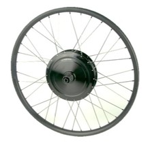 Stromer - SYNO Drive ST2 Motor. With silver spokes and Alex FR30 rim