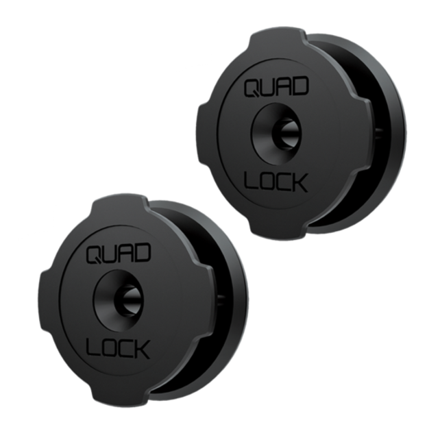Quad Lock Adhesive Wall Mount (Twin Pack)