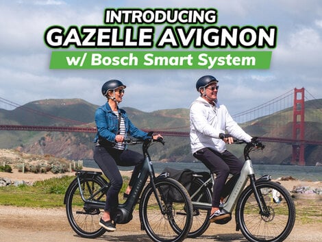 Introducing the Gazelle Avignon with Bosch Performance Line Smart System