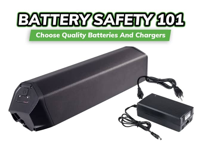 Electric Bike Battery Safety 101 - What You NEED To Know