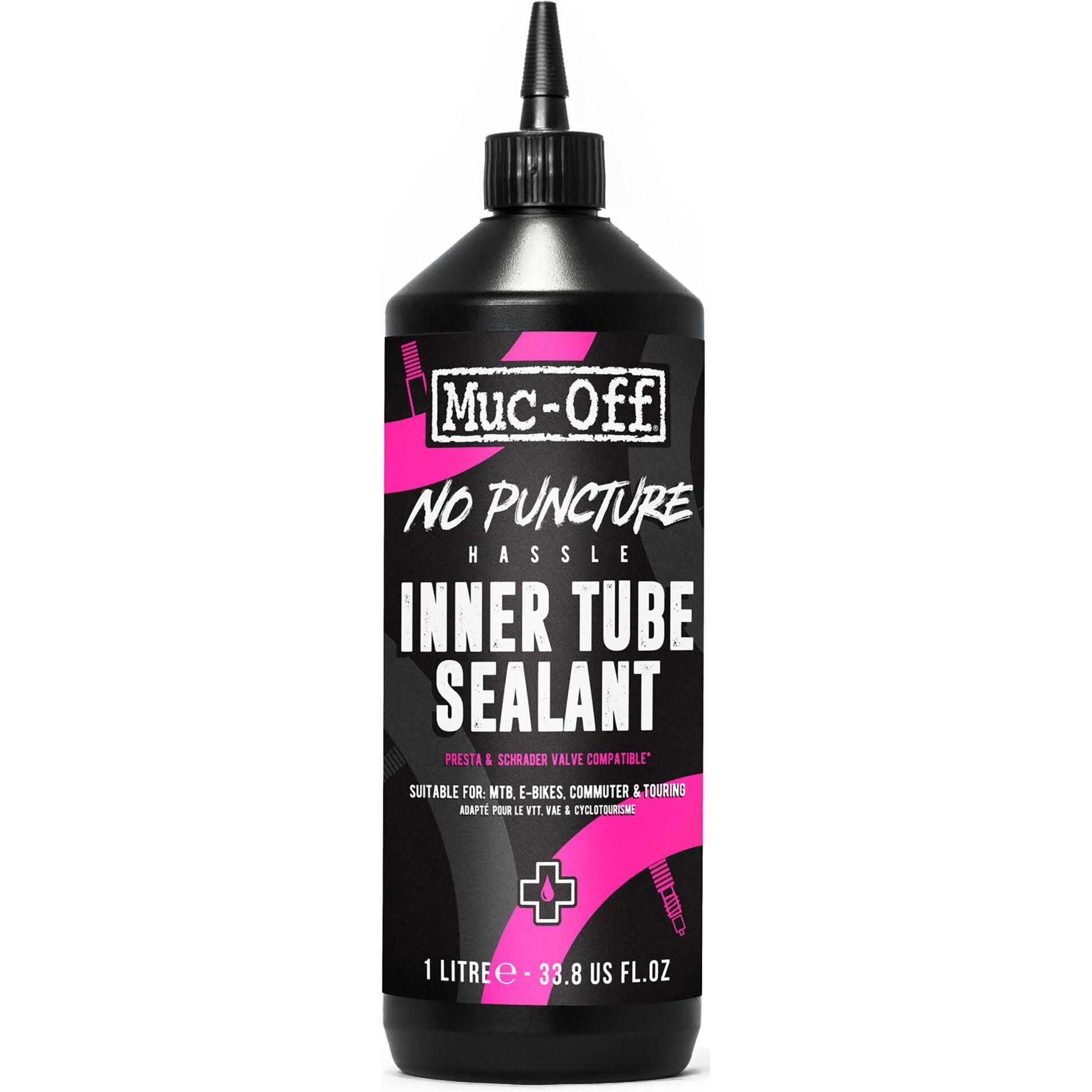 MucOff, No Puncture Hassle, inner tube Sealant, 1L