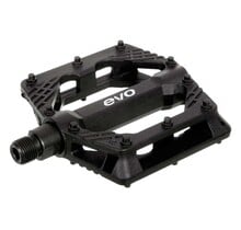 EVO, Freefall Sport, Platform Pedals, Body: Nylon, Spindle: Cr-Mo, 9/16'', Black, Pair