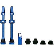 Muc-Off, V2, Tubeless Valve, Presta, 80mm, Blue, Pair