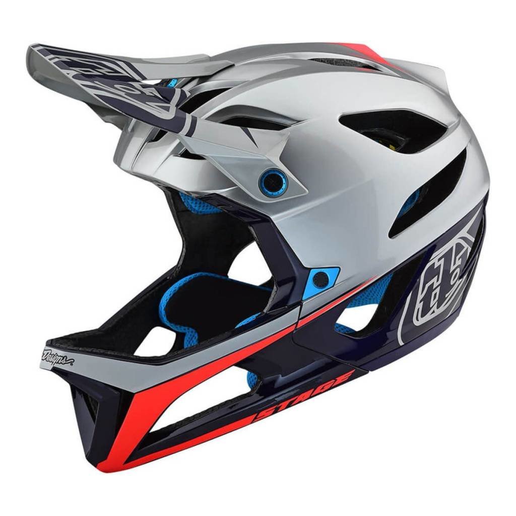 Troy Lee Designs Stage Stealth Visor Off-Road BMX Cycling Helmet Accessories Gray//One Size