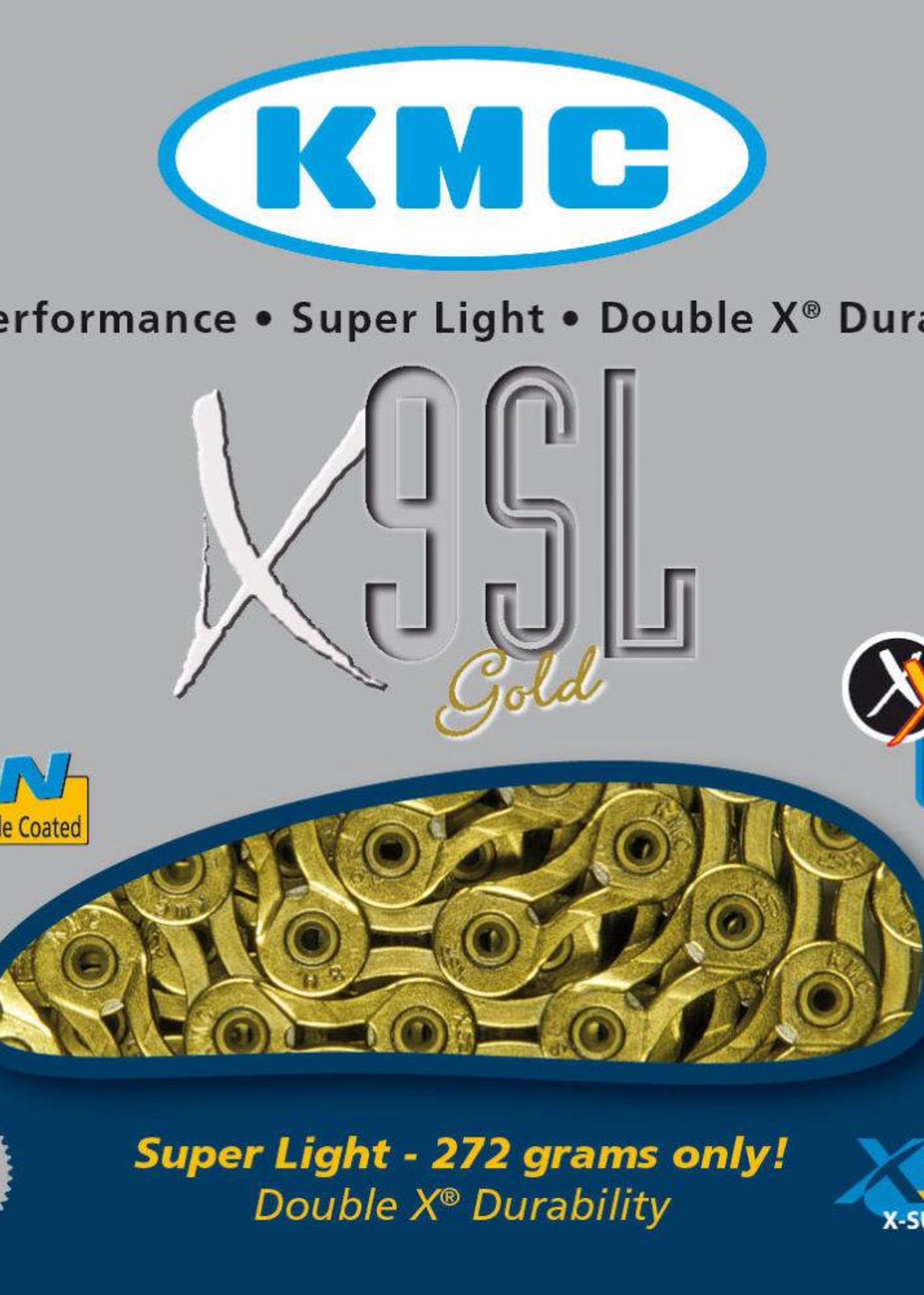 KMC KMC CHAIN 9SPD X9SL GOLD