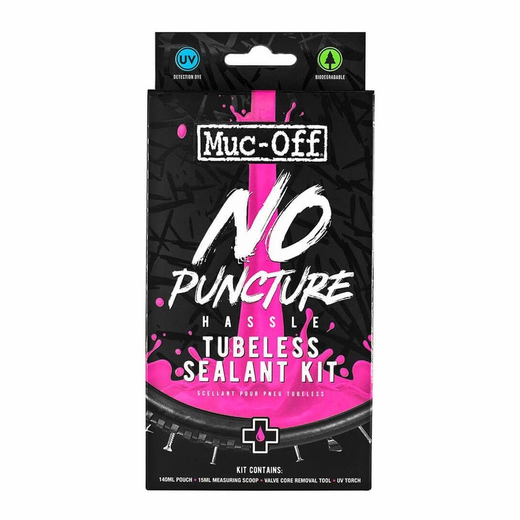 MUC-OFF MUC-OFF TUBELESS SEALANT KIT NO PUNCTURE HASSLE 140ml