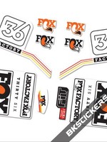 FOX RACING SHOX Fox Factory Decal Kit