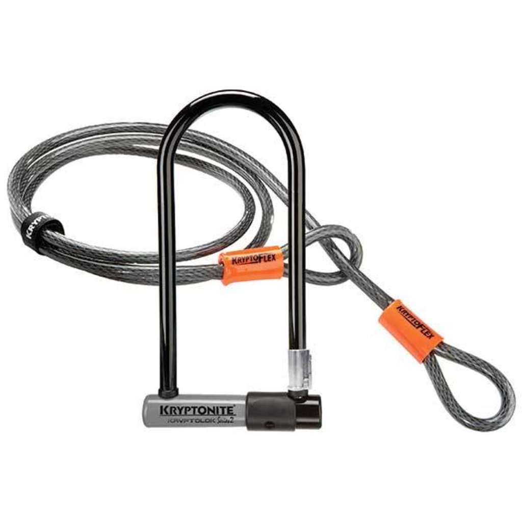 kryptonite u lock with cable