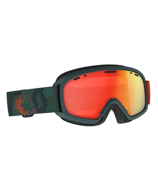 Goggle Jr Witty chrome so gr/pu or enh red chr