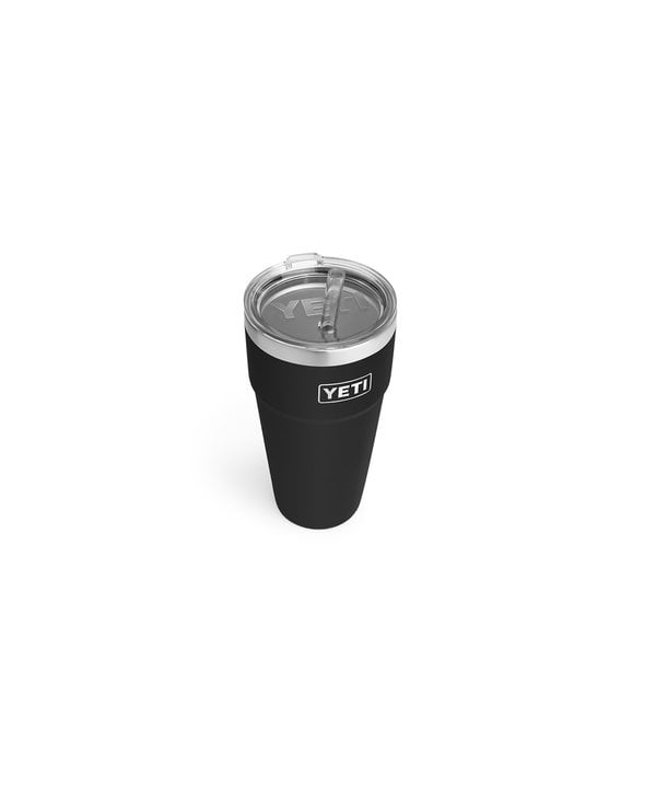 Yeti Rambler 26oz Straw Cup-White